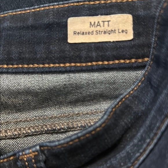 🌹MAVI MATT RELAXED STRAIGHT LEG JEANS - Picture 8 of 10